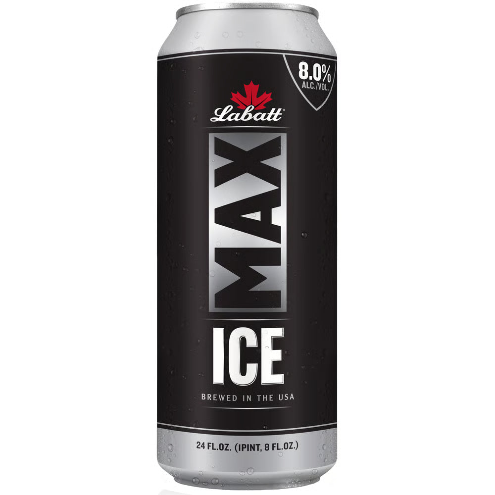 Labatt Max Ice Lager Beer Can (24 oz)