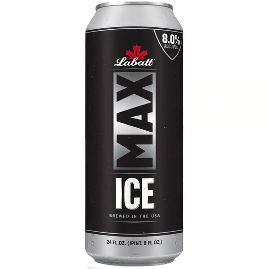 Labatt Max Ice Lager Beer Can (24 oz)