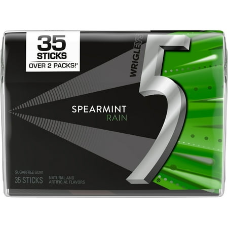 SPEARMINT RAIN SUGARFREE GUM, SPEARMINT RAIN