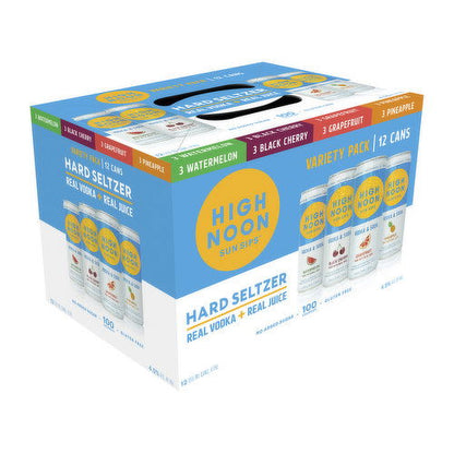 High Noon Sun Sips Hard Seltzer Variety Pack - 12pk/12 fl oz Cans