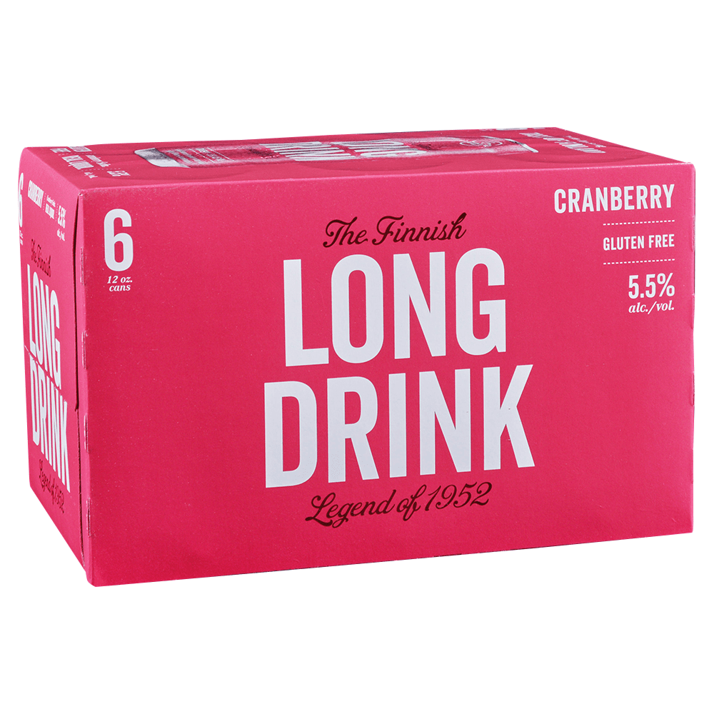 Long Drink Cranberry 6 Pk