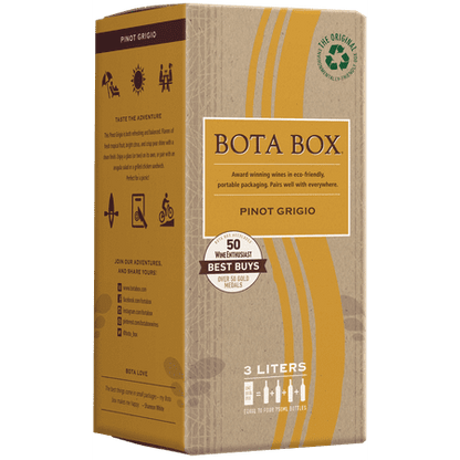 Bota Box Pinot Grigio White Wine - 3L Box