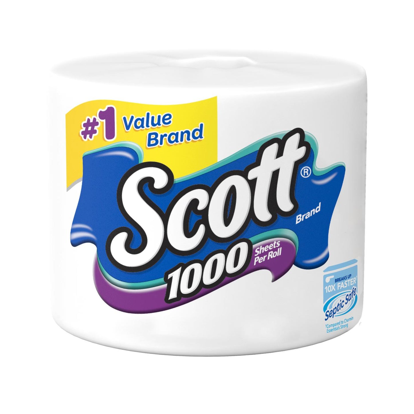 Scott 1000 Sheets per Roll Toilet Paper, 1 Roll