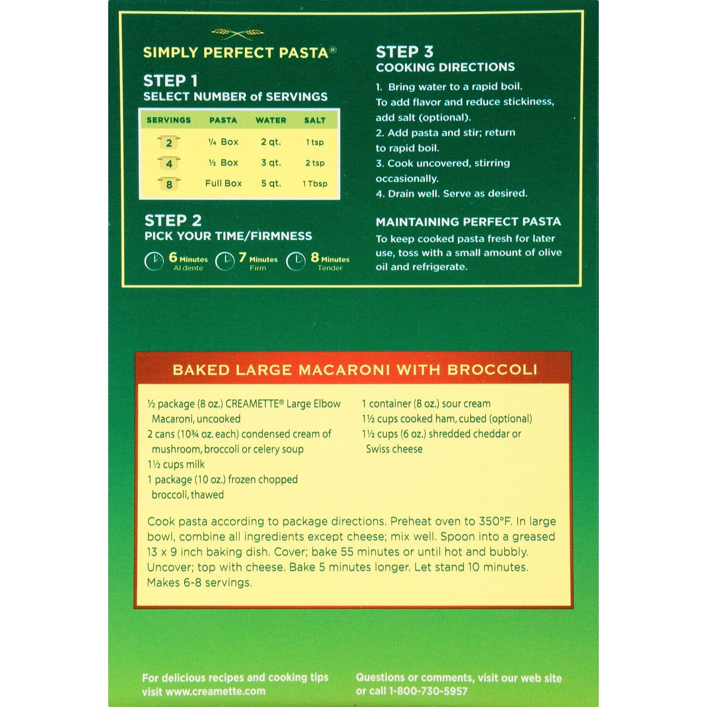 Cremette Large Elbow Macaroni 16 Oz