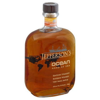 Jeffersons Ocean Aged At Sea Bourbon Whiskey, 750 mL