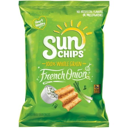 Sun ChipsÂ&reg; French Onion Whole Grain Snacks 1.5 oz. Bag
