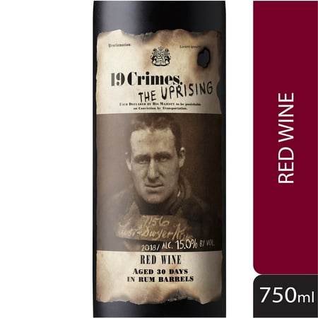 19 CRIMES UPRISING RED WINE 750ml