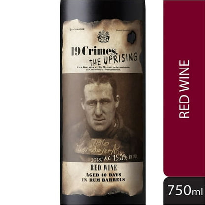 19 CRIMES UPRISING RED WINE 750ml