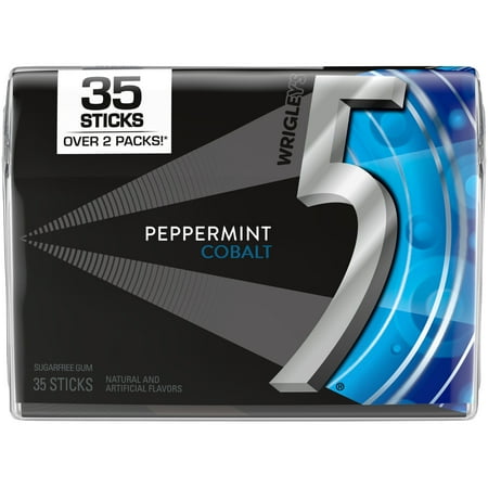 PEPPERMINT COBALT SUGARFREE GUM, PEPPERMINT