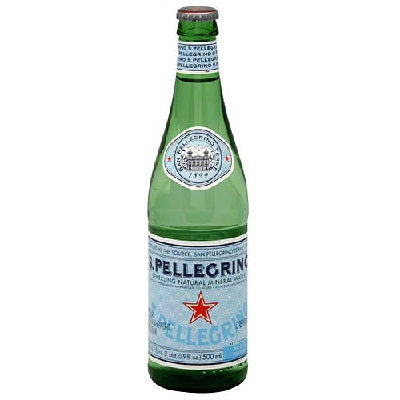 San Pellegrino Sparkling Natural Mineral Water, 16.9 Fl. Oz. 24 Pack