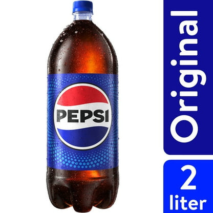 Pepsi Cola Soda Pop  2 Liter Bottle