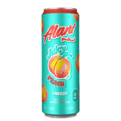 Alani Nu Sugar-Free Energy Drink  Juicy Peach  12 fl oz