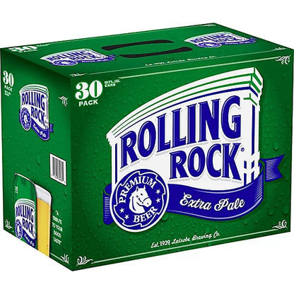 Rolling Rock Extra Pale Beer - 30pk/12 fl oz Cans