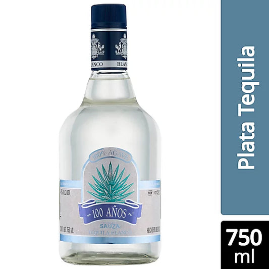 Sauza Tequila 100 Anos Blanco 80 Proof - 750 Ml