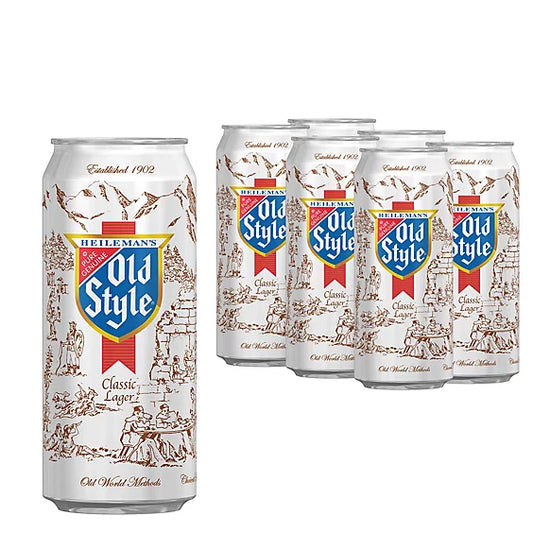 Old Style Beer Cans - 6-16 Fl. Oz.