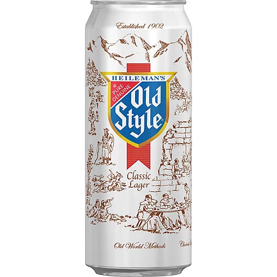 Old Style Beer Cans - 6-16 Fl. Oz.