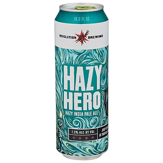 Revolution Hazy Hero In Cans - 19 Fl. Oz.