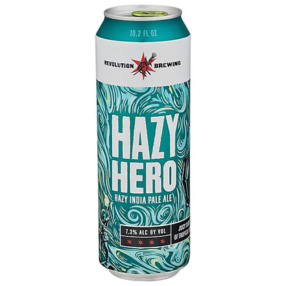 Revolution Hazy Hero In Cans - 19 Fl. Oz.