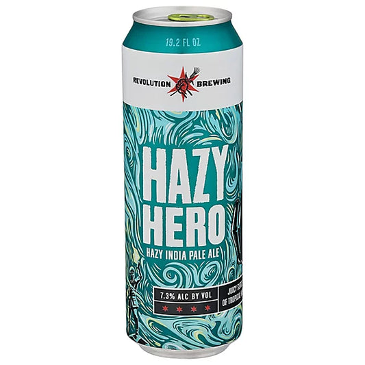 Revolution Hazy Hero In Cans - 19 Fl. Oz.