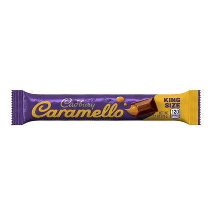 Cadbury  Caramello Milk Chocolate and Creamy Caramel King Size Candy  2.7 oz  Bar