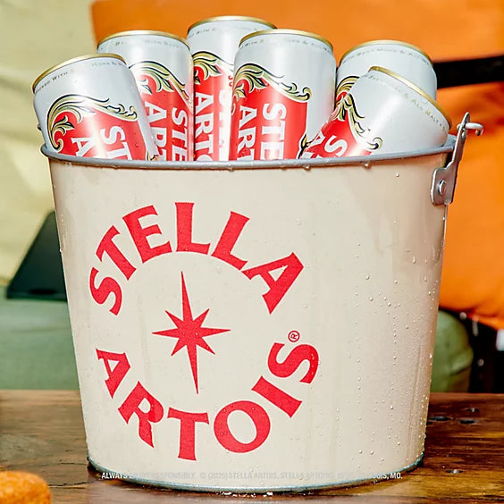 Stella Artois Premium Lager Beer Aluminum Cans 5.0% ABV - 4-16 Oz