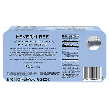 Fever Tree Club Soda Cans 8pk - 8-5.07FZ