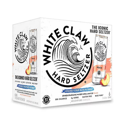 White Claw Peach Iced Tea Can - 6-12 FZ