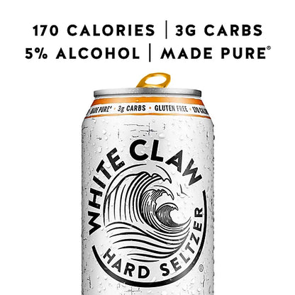 White Claw Mango Hard Seltzer In Cans - 19.2 Fl. Oz.