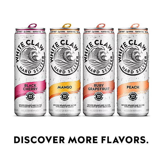 White Claw Green Apple Cans - 6-12 Fl. Oz.