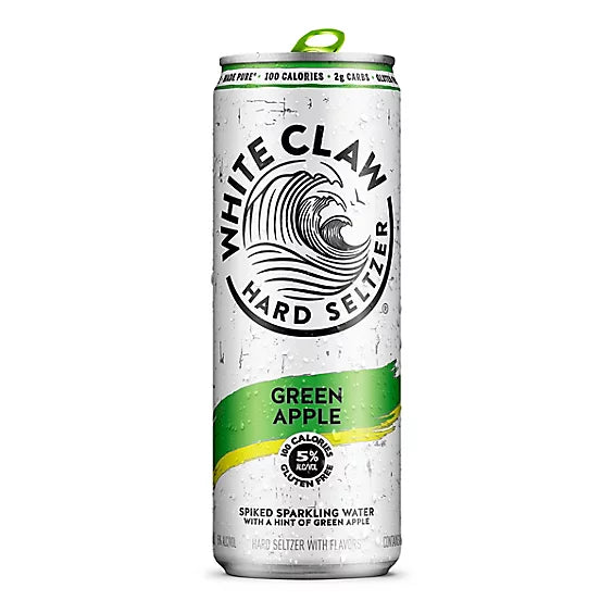 White Claw Green Apple Cans - 6-12 Fl. Oz.