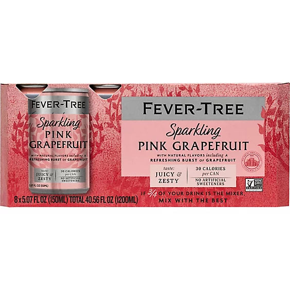 Fever Tree Pink Grapefruit 8-5.07fz - 8-5.07 FZ