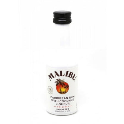 Malibu Rum Caribbean Original Coconut Rum 50ml Bottle
