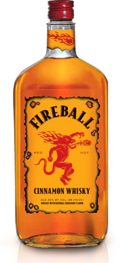 Fireball Cinnamon Whiskey, 375 mL