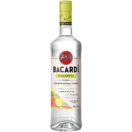 Bacardi Pineapple Flavored Rum, 750 mL