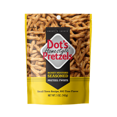Dot s Homestyle Pretzels Honey Mustard Seasoned Pretzel Twists  5 oz
