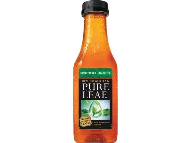 Pure Leaf Unsweetened No Lemon Iced Tea 18.5 Fluid Ounce Plastic Bottle