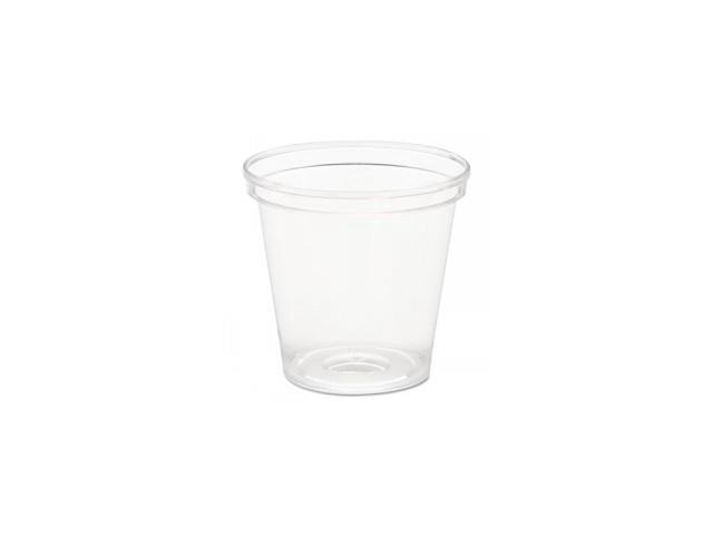 WNA Comet Plastic Portion/Shot Glass  1 oz  Clear (2500ct.)