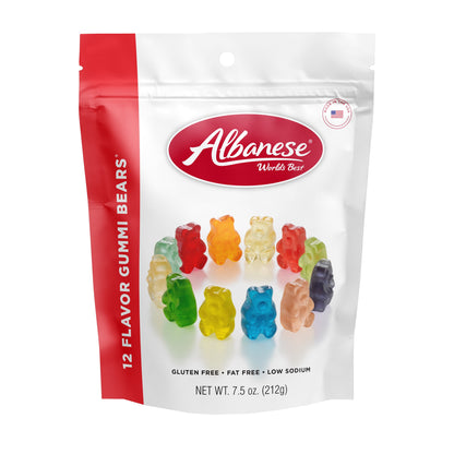 12 FLAVOR GUMMI BEARS
