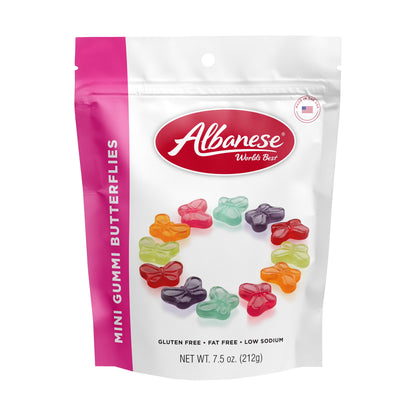 MINI GUMMI BUTTERFLIES