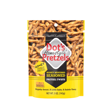 Dot s Homestyle Pretzels Honey Mustard Seasoned Pretzel Twists  5 oz