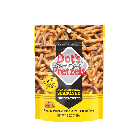 Dot s Homestyle Pretzels Honey Mustard Seasoned Pretzel Twists  5 oz