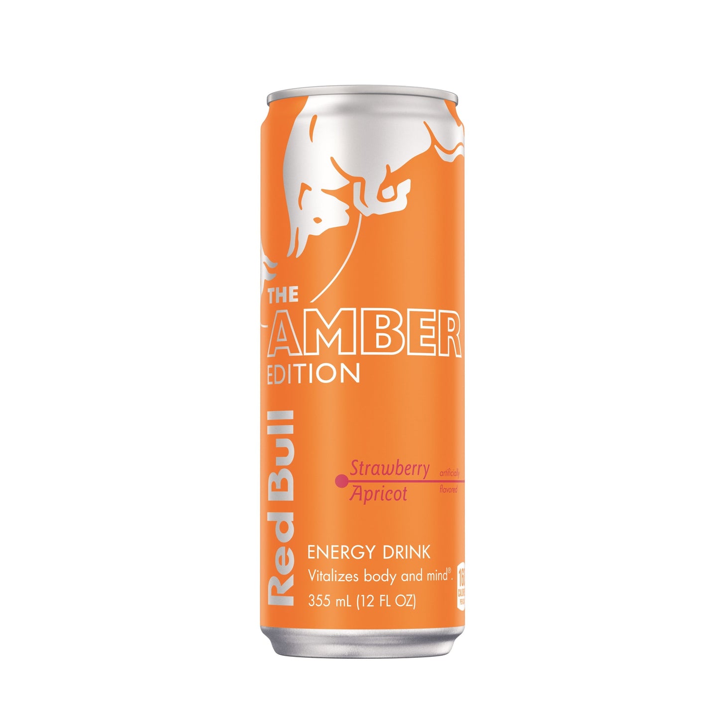 Red Bull Amber Edition Strawberry Apricot Energy Drink  12 fl oz Can