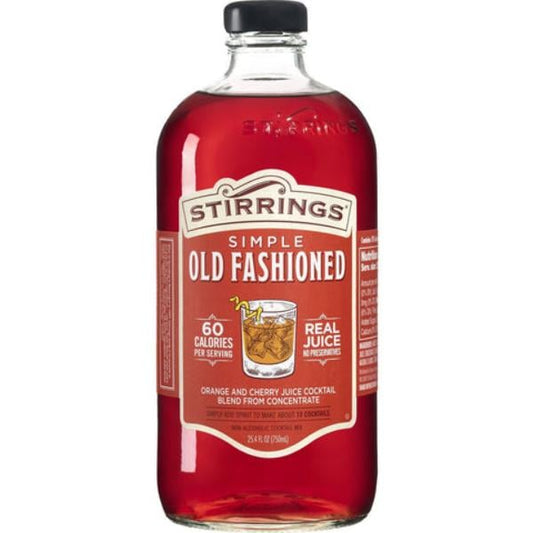 B-59867-6PK 25.4 oz Simple Old Fashioned Cocktail Mix - Pack of 6