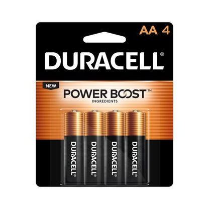 Duracell Coppertop AA Batteries - 4pk Alkaline Battery: Household Use, 1.5V, Single-Use