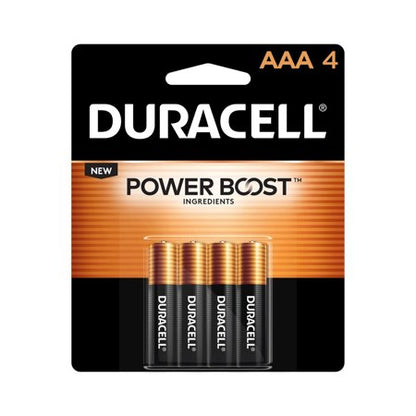 Duracell Coppertop AAA Batteries - 4pk Alkaline Battery: 1.5V Household, Single-Use