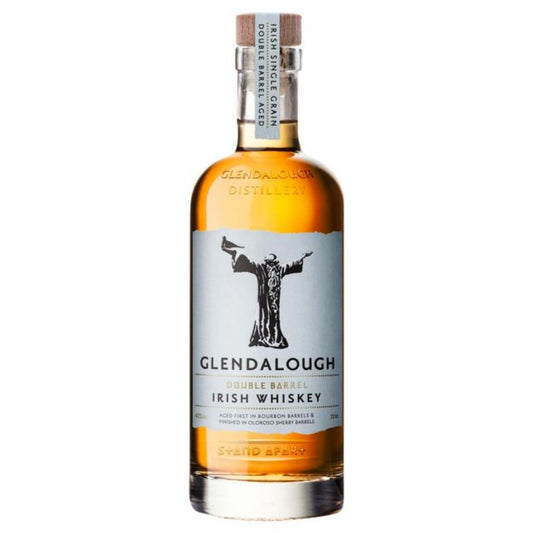 Glendalough Double Barrel Irish Whiskey, 750 mL