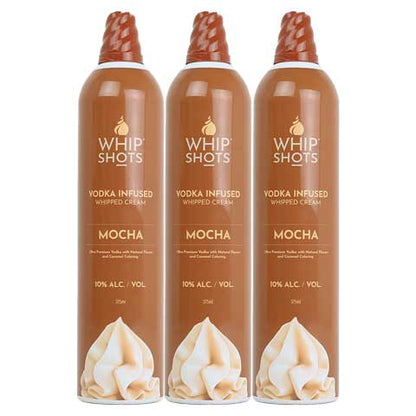 Whip Shots - Mocha Vodka Infused Whipped Cream, 200 mL