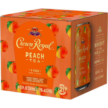 Crown Royal Peach 4 Pk