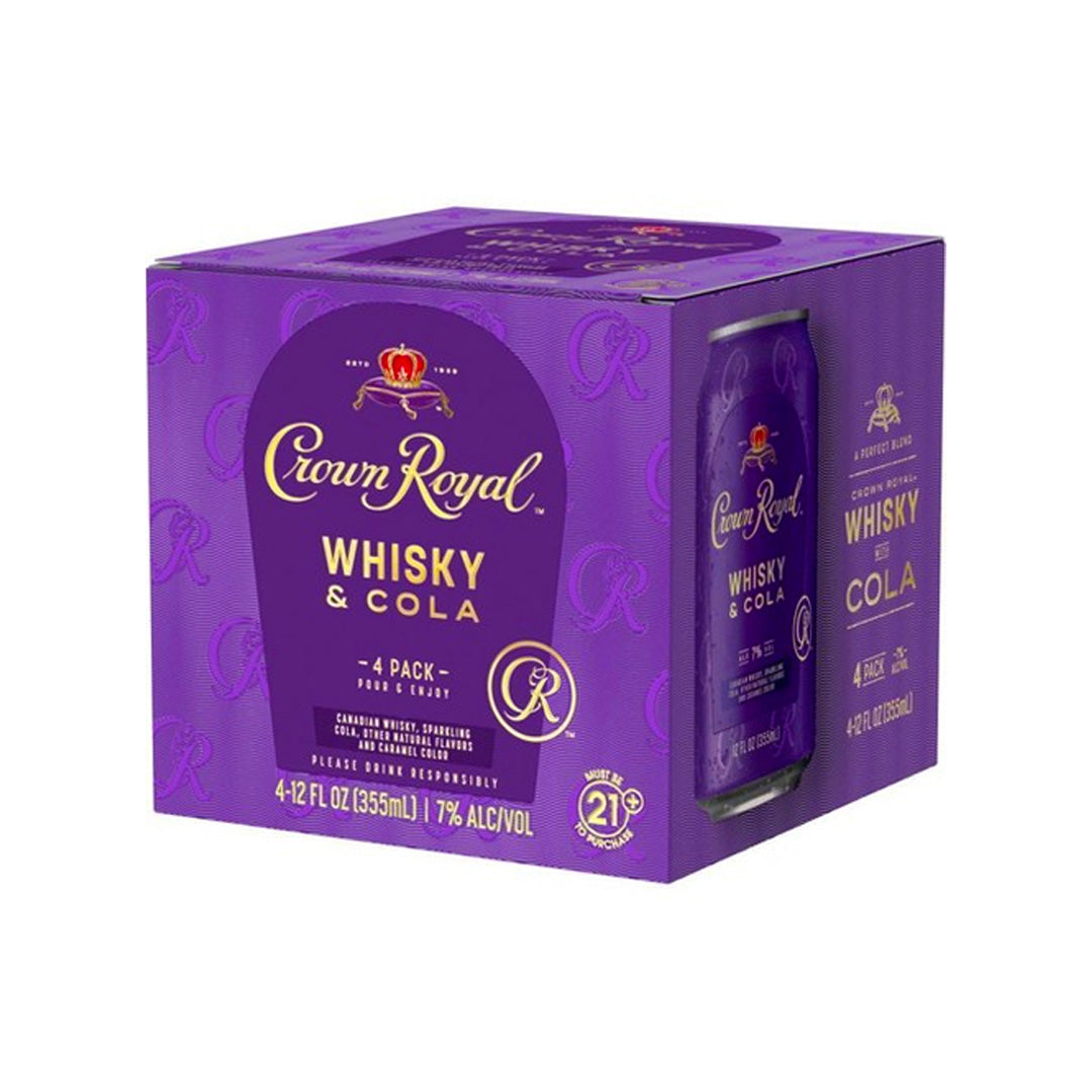 Crown Royal Cola 4 Pk