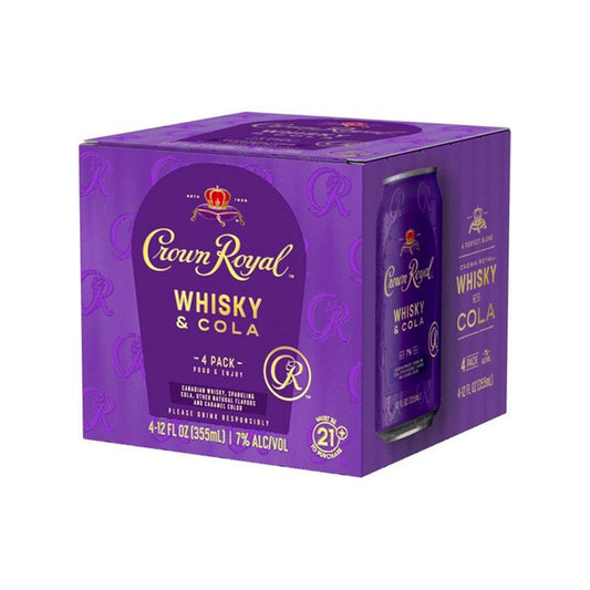 Crown Royal Cola 4 Pk